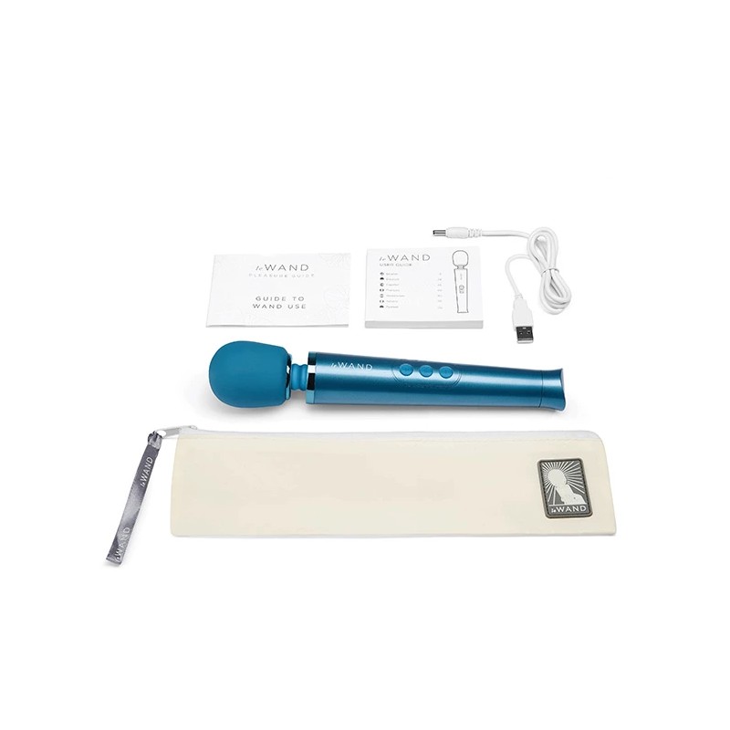 Masażer - Le Wand Petite Massager Blue